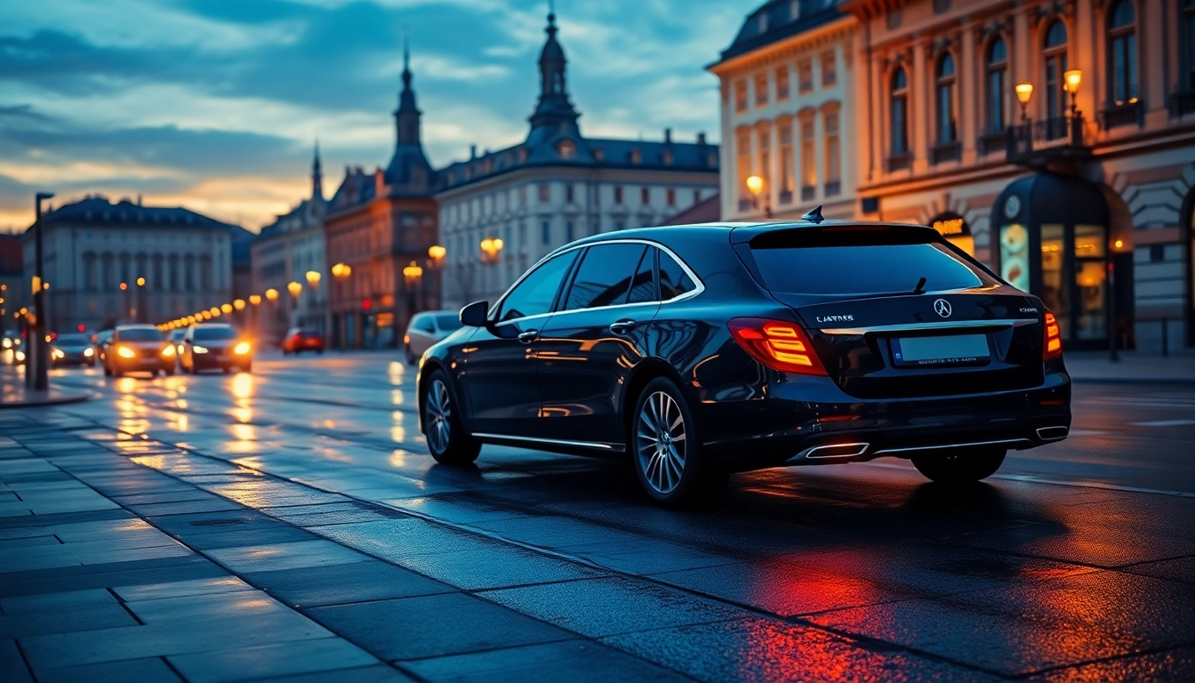 Experience an affordable cheap chauffeur service Krakow with stylish vehicles in the beautiful city.