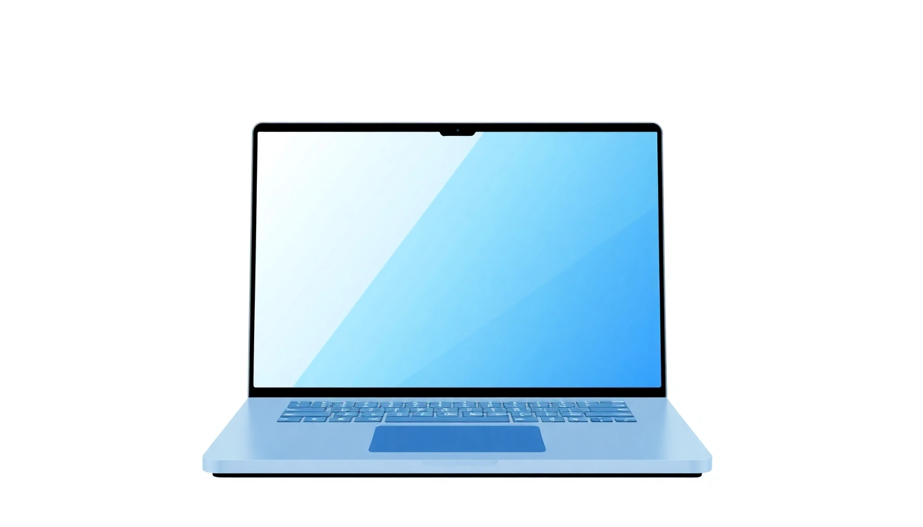 Install line电脑版下载 on your laptop with a visually striking user interface displayed on a modern laptop.