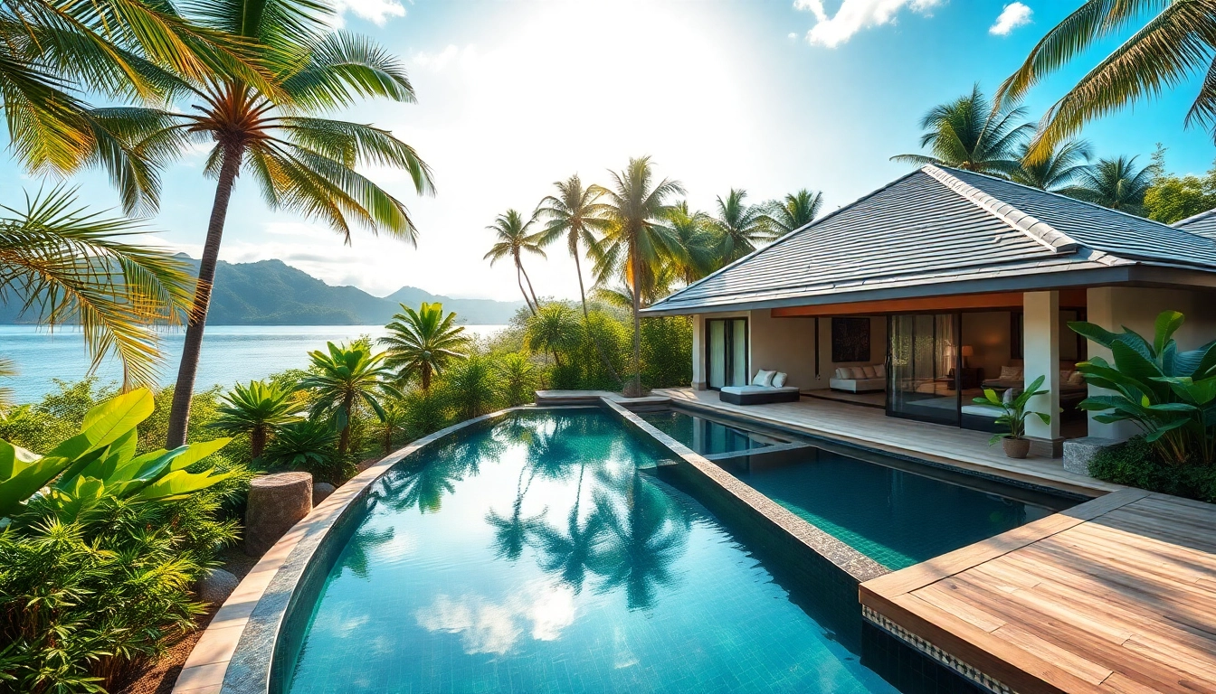 Find top Phuket real estate agents showcasing luxury pool villas for sale and rent.