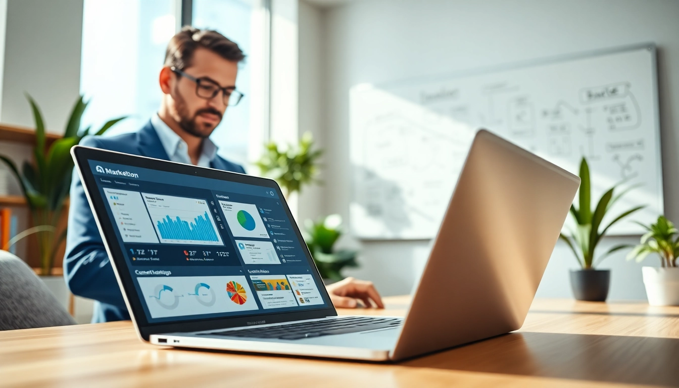 Engaging with an AI content marketing platform to enhance digital strategies.