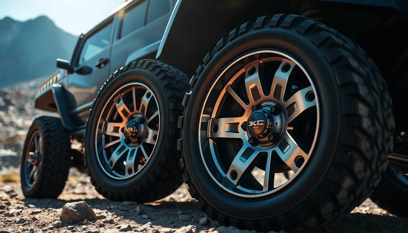 Enhance your ride with high-performance XD wheels designed for style and durability.