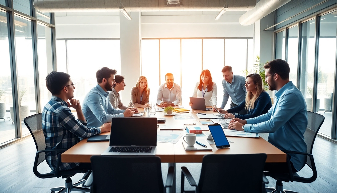 Professioneel online marketing bureau den bosch team dat samenwerkt aan innovatieve strategieën.