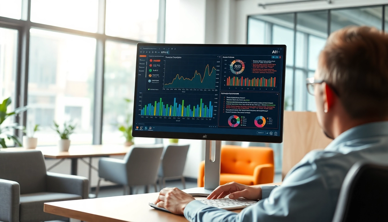 Analyze content through advanced ai detection techniques on a modern computer screen.