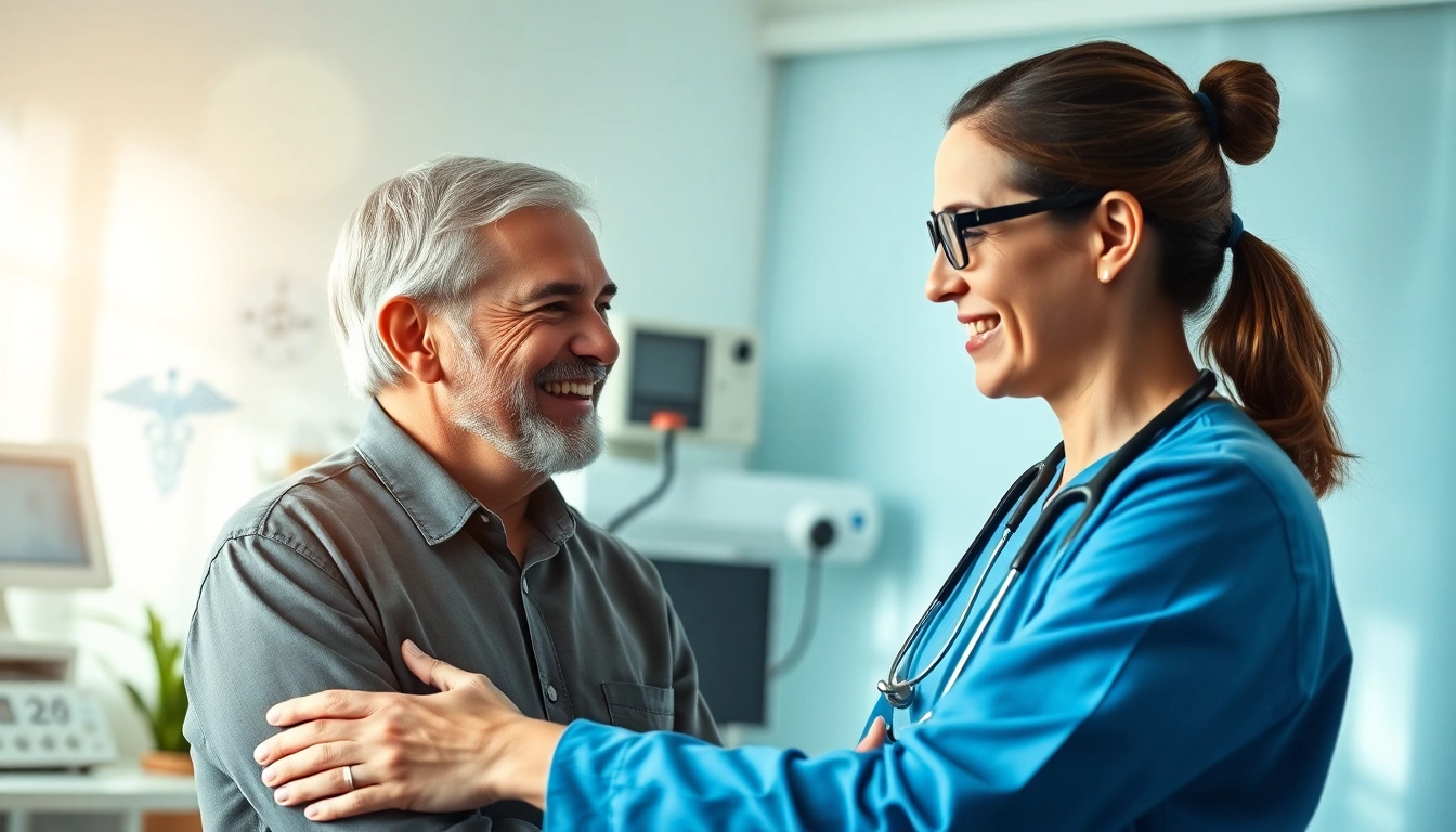 Engaging consultation in concierge medicine las vegas showcasing professional doctor-patient interaction.