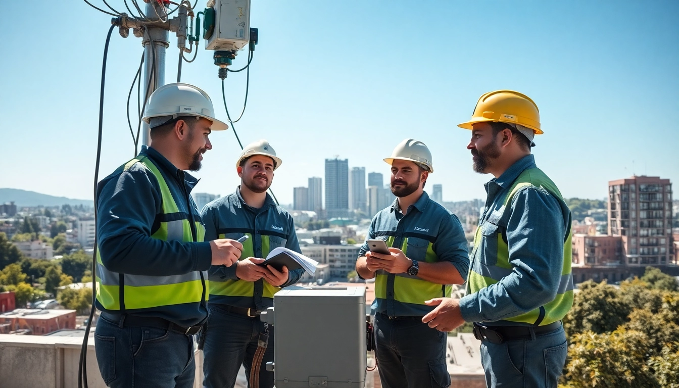 Enhance your connectivity with fiber internet oakland installation by professional technicians in Oakland's skyline.