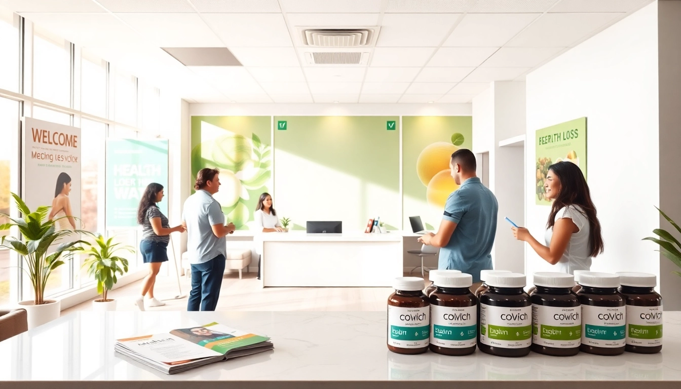 Experience weight loss clinic las vegas with a professional and welcoming environment, showcasing friendly staff.