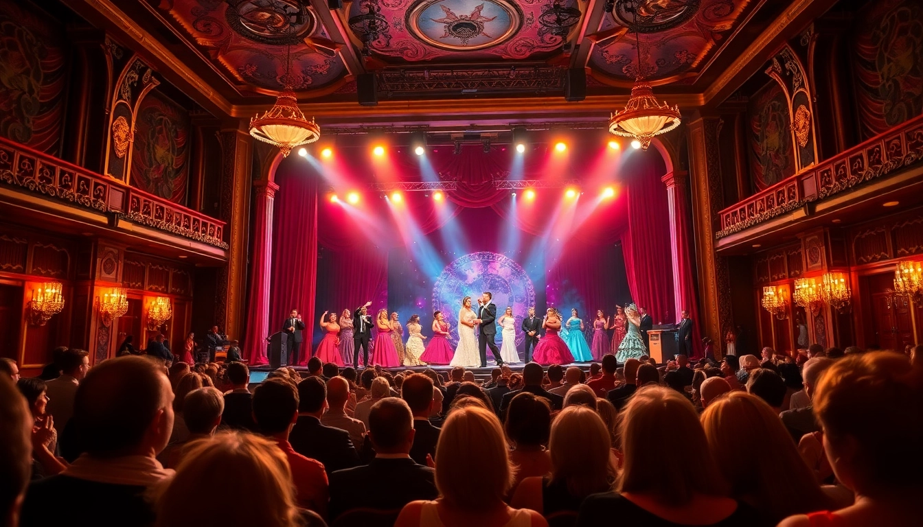 Experience the excitement of dinner theatre las vegas with vibrant performances and engaging audience atmosphere.