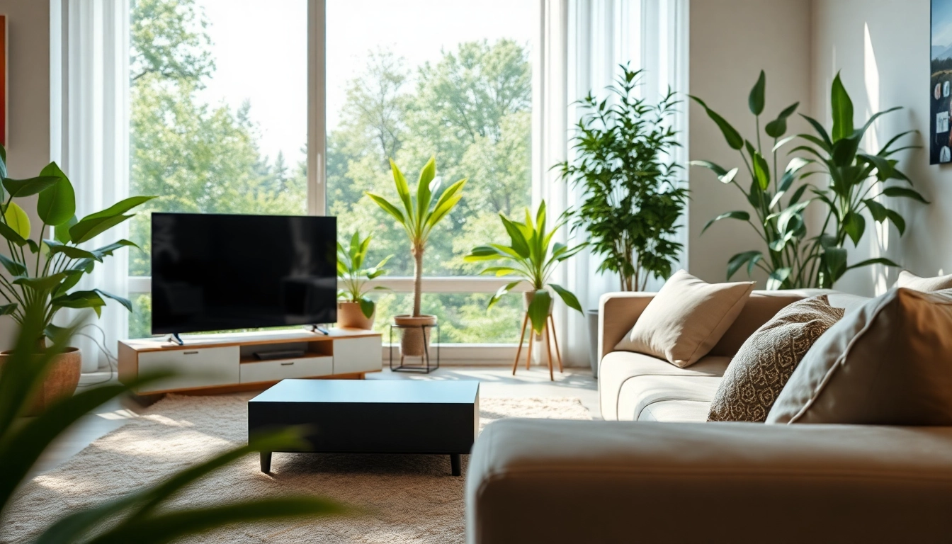Experience Sonic Fiber Promo with fast fiber optic internet service in a modern home setting.
