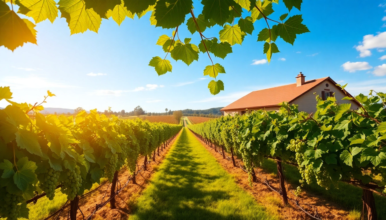 Enjoying a serene visit at Winery Sacramento with lush vineyards and rustic charm.