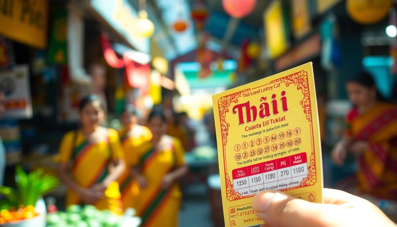 เว็บหวยรวยเร็ว แสดงภาพของสลากกินแบ่งรัฐบาลที่สดใสและน่าตื่นเต้นในตลาดไทย
