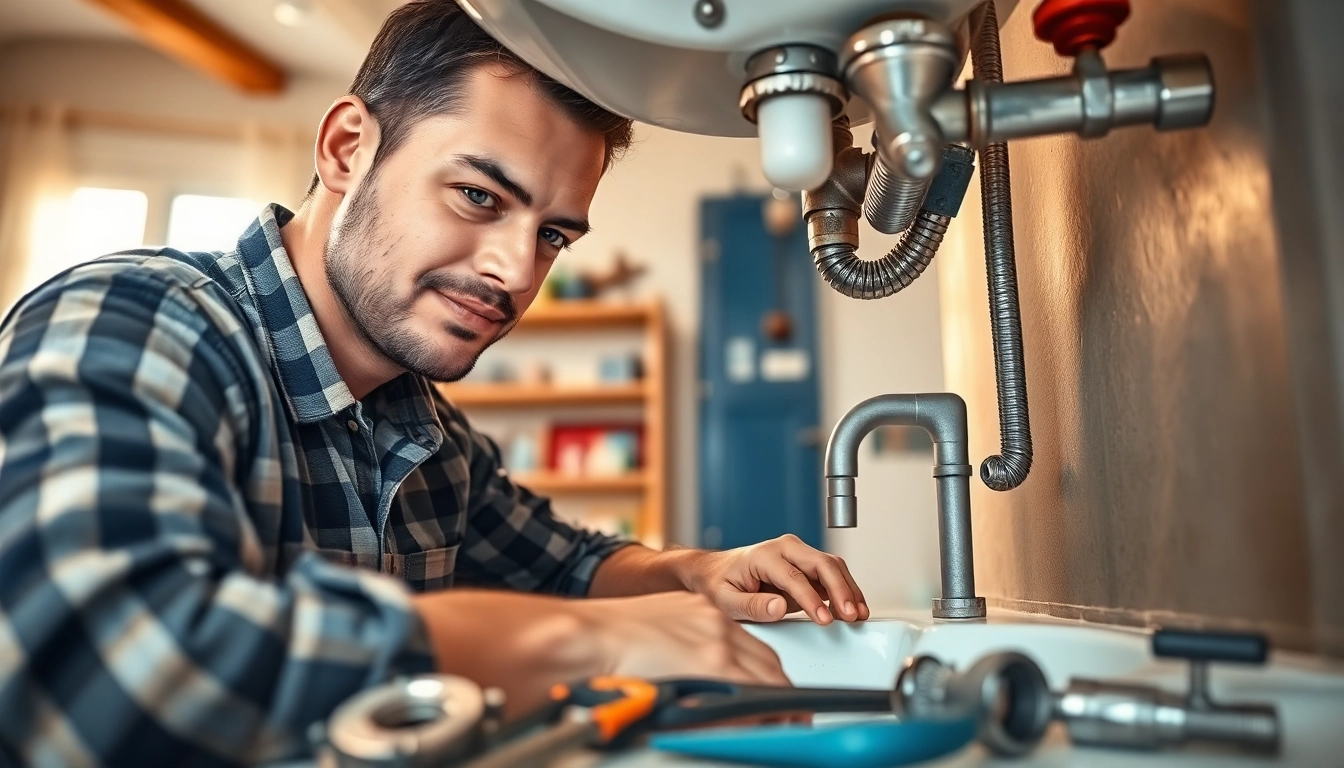 Fixing plumbing issues and ensuring functionality in a home environment by a professional plumber.